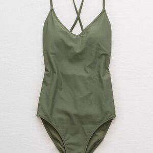 Aerie Strappy Back One Piece Swimsuit sZ XS